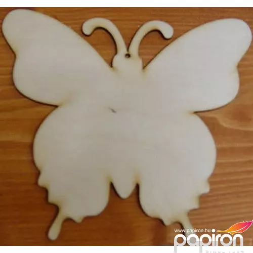 Fa figura lepke natúr pillangó 15x17cm