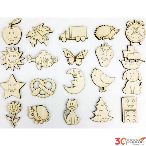 Fa figura ovis jelek gyűjtemény 5cm - B csomag 20db/cs