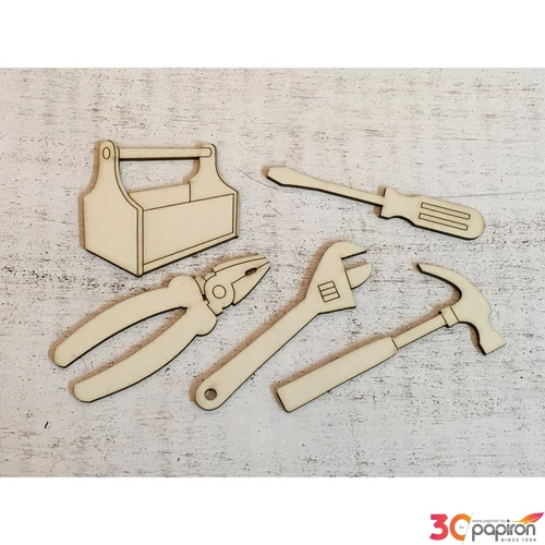 Fa figura szerelő szerelő szett 9cmx3mm 5db/cs