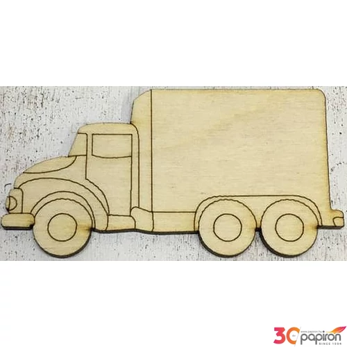 Fa figura teherautó 9, 5x5cm 