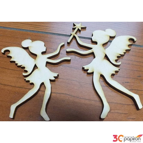 Fa figura tündérek Tündérek 11.5cmx8cmx3mm 2db/cs