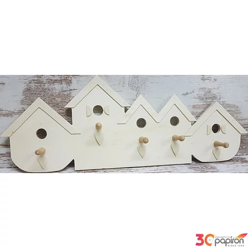 Fa fogas házikó 50x18x1cm