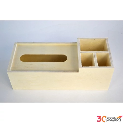 Fa KOZMETIKAI TÁROLÓ 28, 2x12, 2x10CM gravírozható, dekorálható