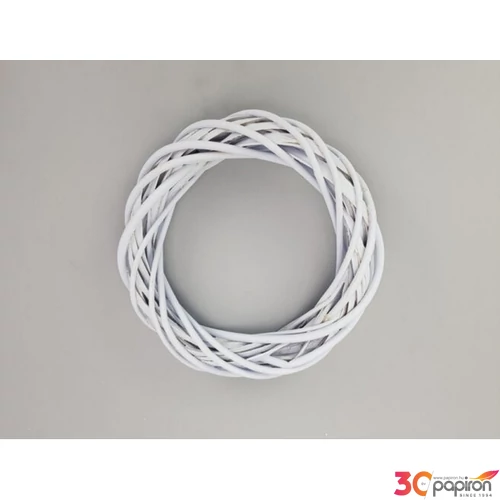 Koszorú vesszőből  20cm pasztell lila 20cm