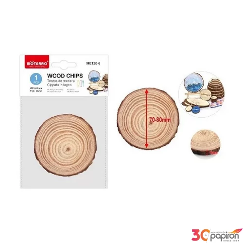 Fa szelet 1x8cm 25