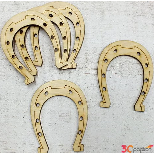 Fa szerencsepatkó szerencsepatkó 8cmx6.5cmx3mm 5db/cs