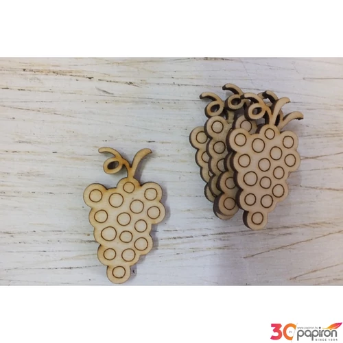 Fa szőlő szőlő 5, 5cmx3.5cmx3mm 5db/cs