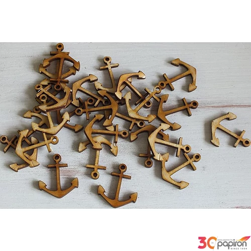 Fatábla felirat, Fa figura vasmacska 3cm 20db/cs