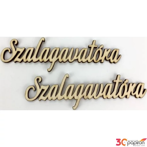Fatábla felirat Szalagavatóra 43x145x3mm 2db/csomag