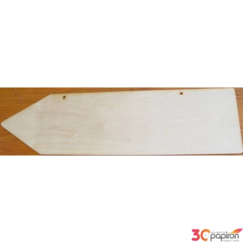 Fatábla felirat útjelző nyíl - 50x14cm