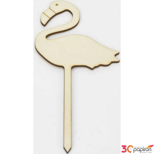 Fatábla figura Flamingó 90x200x3mm 1db