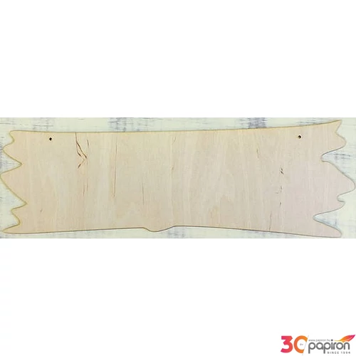 Fatábla natúr kőkorszaki 50x14.5cm