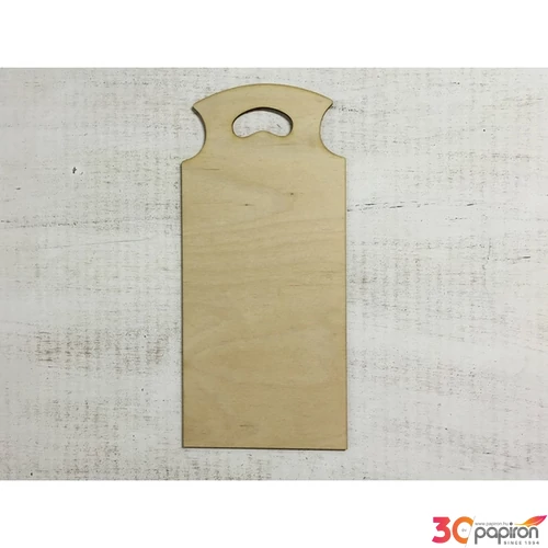 Fa vágódeszka recept 16x35cm feliratozható