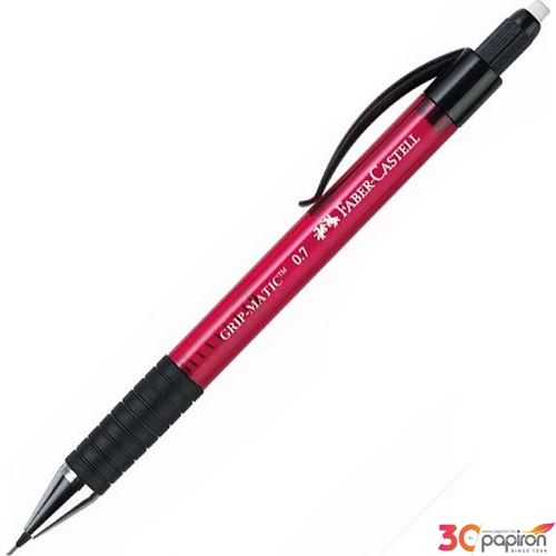 Faber-Castell nyomósiron 0,7 Grip Matic 1377 0,7mm piros Mechanikus ceruza 137721
