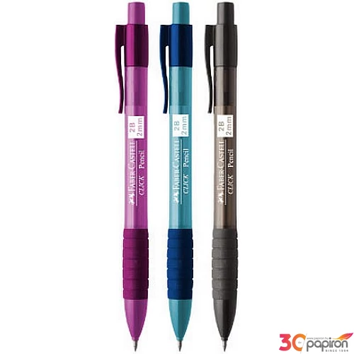 Faber-Castell töltőceruza 2,0 Click 2,0 mm 2B vegyes színben Mechanikus ceruza 132810