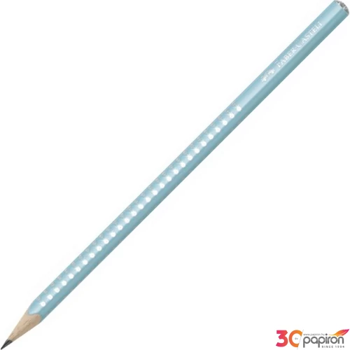 Faber-Castell grafitceruza B Sparkle gyöngyházfényű türkiz 118205