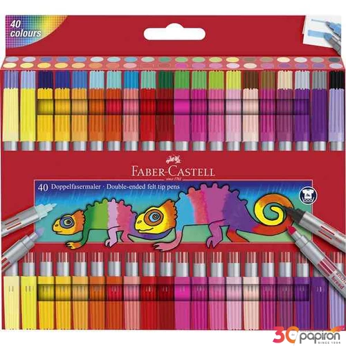 Faber-Castell filctoll Készlet 40Db-Os Kétvégű 2023