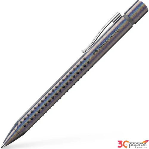 Faber-Castell golyóstoll Grip Grip Edition Glam ezüst XB-S heggyel