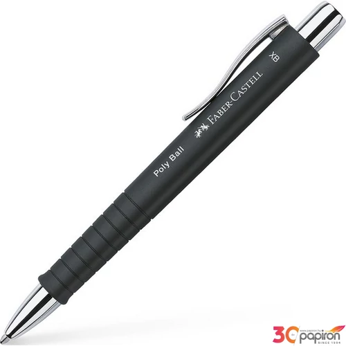 Faber-Castell golyóstoll POLY BALL fekete XB 241153