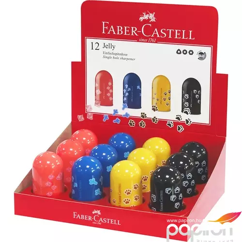 Faber-Castell hegyező 1lyukú Jelly 583213 prémium minőségű termék 583213
