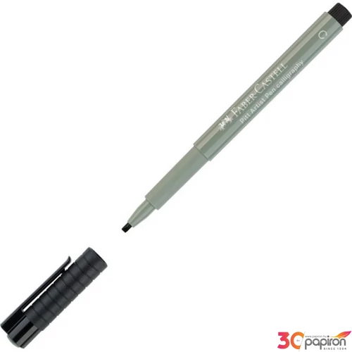 Faber-Castell művész filctoll 2,5mm meleg szürke Kalligrafikus 167972