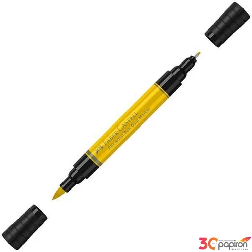 Faber-Castell művész filctoll Ag-Kétvégű Pitt 107 Kadmiumsárga