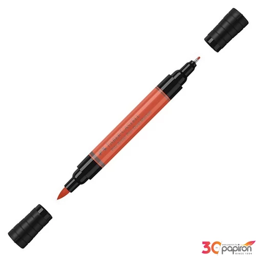 Faber-Castell művész filctoll Ag-Kétvégű Pitt 118 Skarlátvörös