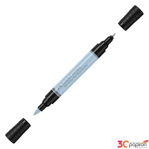 Faber-Castell művész filctoll Ag-Kétvégű Pitt 148 Jégkék