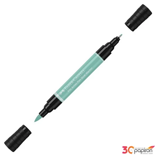 Faber-Castell művész filctoll Ag-Kétvégű Pitt 161 Phthalo Zöld