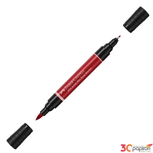 Faber-Castell művész filctoll Ag-Kétvégű Pitt 219 Mély Skarlátvörös
