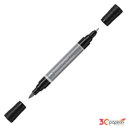 Faber-Castell művész filctoll Ag-Kétvégű Pitt 232 Hidegszürke Iii. 