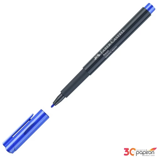 Faber-Castell művész filctoll AG, Creative Studio neon kék 1,5mm hegyvastagság (151)