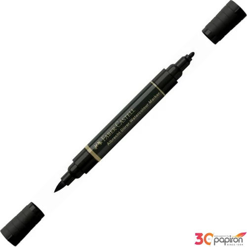 Faber-Castell művészfilc Akvarell Albrecht Dürer kétvégű 199 fekete 160499