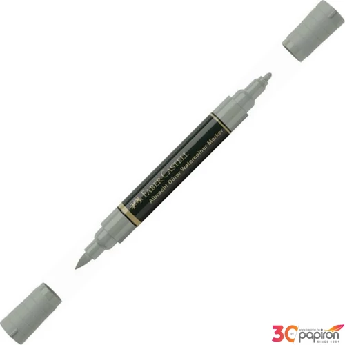 Faber-Castell művészfilc Akvarell Albrecht Dürer kétvégű 233 hideg szürke 160533