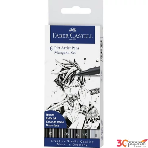 Faber-Castell művészfilc szett 6db Manga Mangaka 167124