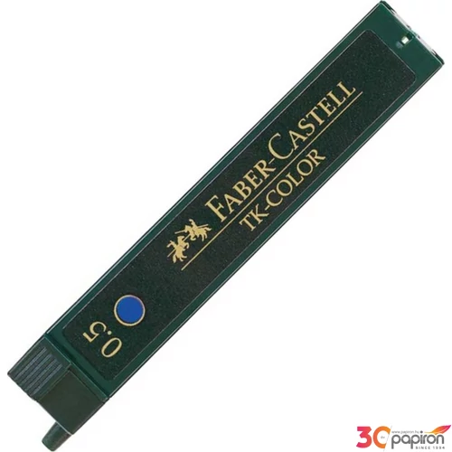 Faber-Castell nyomósironbetét TK-color 0,5mm kék 12 szál Mechanical pencil 128544