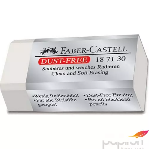 Faber-Castell radír dust-free forgácsmenteskicsi fehér 18713 prémium minőségű termék 187130
