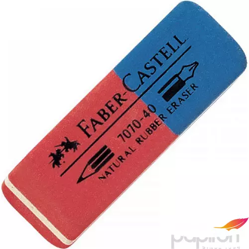 Faber-Castell radír Kaucsuk Radír Kék/Piros prémium minőségű termék 7070-40