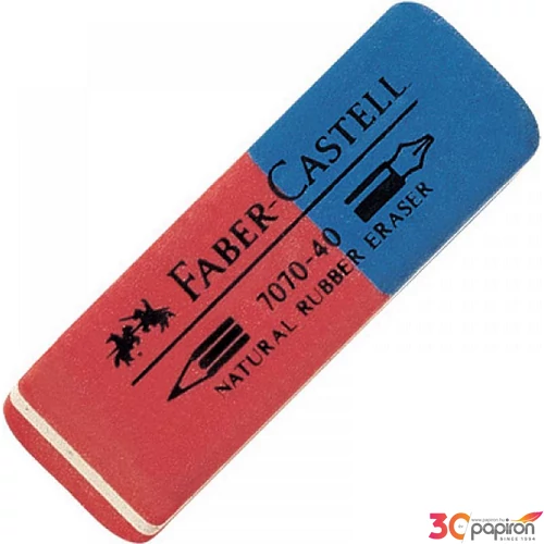Faber-Castell radír Kaucsuk Radír Kék/Piros prémium minőségű termék 7070-40