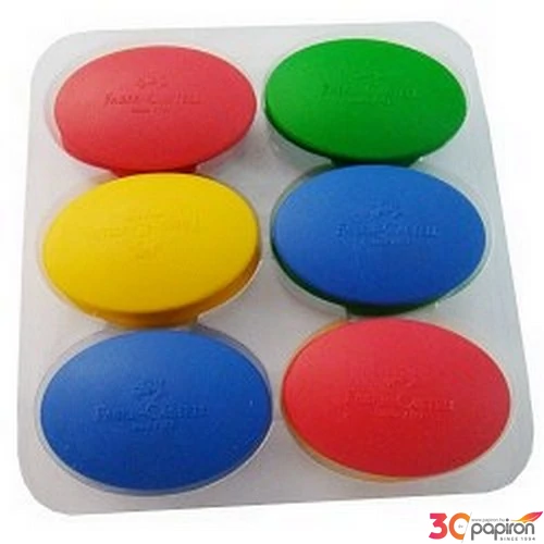 Faber-Castell radír PVC mentes kerek színes prémium minőségű termék 589022