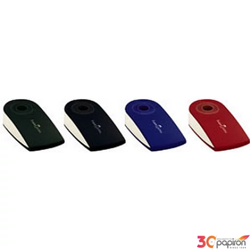 Faber-Castell radír Sleeve mini piros/kék 182411. forgácsmen prémium minőségű termék 182411