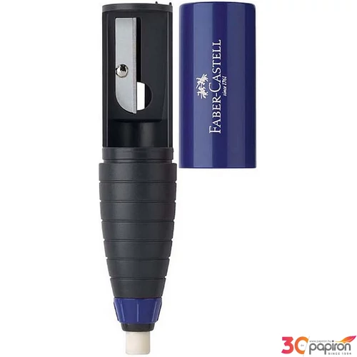 Faber-Castell radír stift radír+hegyező egyben piros/kék era prémium minőségű termék 184401