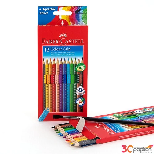 Faber-Castell színes ceruza 12db Grip 2001  112412 LEGNÉPSZERŰBB SZÍNES CERUZA