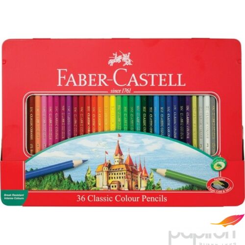 Faber-Castell színes ceruza 36db fémdobozos 115886 115886