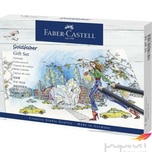 Faber-Castell színes ceruza AG GOLDFABER ceruza AJÁNDÉK szett 114 714 114 714