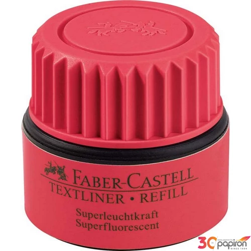 Faber-Castell szövegkiemelő Textliner utántöltő 30ml piros. Highlighter 154921