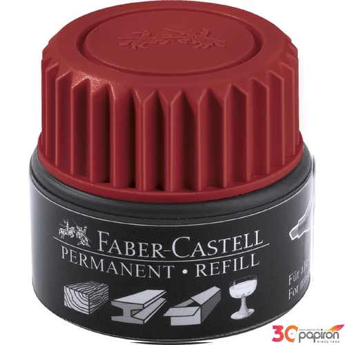 Faber-Castell szövegkiemelő utántöltő 1505 permanent piros Highlighter. 150521