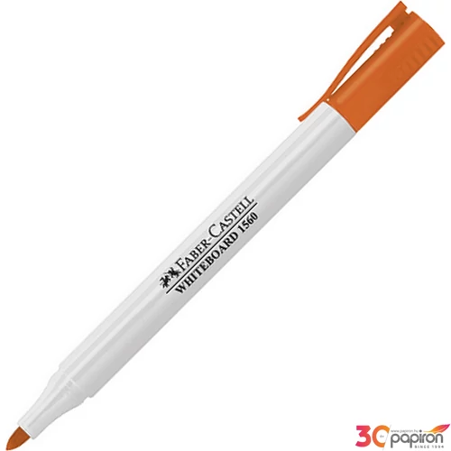 Faber-Castell táblafilc 1560 vékony kerek hegy narancs 156015