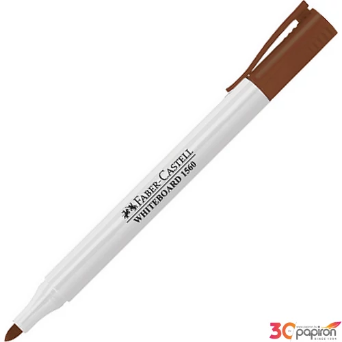 Faber-Castell táblafilc 1560 vékony kerek hegyű barna 156076