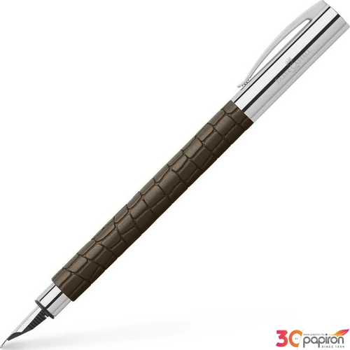 Faber-Castell töltőtoll Ambition 3D "Croco" barna F 146051